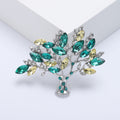 Alloy Rhinestone Money Tree Brooch For Luxury Coat Decoration view 3