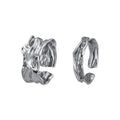 Irregular Geometric Baroque Open Ring Set For Women view 5