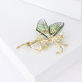 Alloy Zircon Butterfly Fairy Brooch For Elegant Garment Decoration view 4