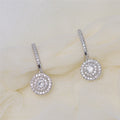 Light Luxury Full Pave Zircon Ear Cuff Earrings For Women, European Style Jewelry view 3