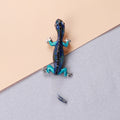 Alloy Enamel Gecko Brooch Pin For Trendy Apparel Decoration view 4
