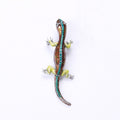 Alloy Enamel Gecko Brooch Pin For Trendy Apparel Decoration view 6