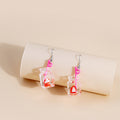 Cute Acrylic Fruit Juice Milk Tea Cup Drop Dangle With Lemon Strawberry Grape Charm Earrings view 3