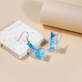 Cute Acrylic Fruit Juice Milk Tea Cup Drop Dangle With Lemon Strawberry Grape Charm Earrings view 4