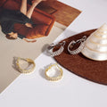 Elegant Luxury C-Shaped Full Rhinestone Alloy Hoop Ear Cuffs For Women Sweet Fashion Earrings view 1