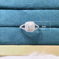 High Quality Full Zircon Diamond Ring For Women, Wedding Anniversary Hand Jewelry view 5