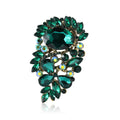 Alloy Rhinestone Glass Brooch For Womens Suits Coats And Shawls view 5