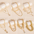 European American Trendy Cuban Chain Necklace, Sweet Cool Elegant Versatile Statement Chain For Women view 1
