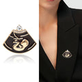 Alloy Vintage Fetus Brooch Pin For Creative Medical Jewelry view 2