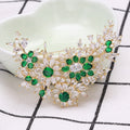 Alloy Flower Brooch Pin For Clothing Fastening And Anti Exposure view 4