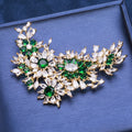 Alloy Flower Brooch Pin For Clothing Fastening And Anti Exposure view 1