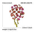 Pearl Flower Brooch Pin For Creative Women Clothing Decoration view 4