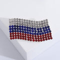 Alloy Rhinestone Brooch Pin Badge For Fashion Apparel Decoration view 3