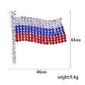 Alloy Rhinestone Brooch Pin Badge For Fashion Apparel Decoration view 4