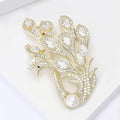 Alloy Peacock Brooch For Suit Scarf And Shawl Decoration view 3