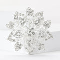 Alloy Rhinestone Flower Brooch For Women's Suit And Shawl Decoration view 2