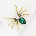 Alloy Rhinestone Spider Brooch Pin For Women's Suits And Cardigans view 3