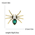 Alloy Rhinestone Spider Brooch Pin For Women's Suits And Cardigans view 4