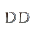 Real Gold Plated Zircon Letter Ear Cuff Earrings For Women Korean Minimalist Metal Style view 5