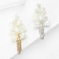Alloy Handmade Bellflower Brooch Pin For Suit Anti Exposure Use view 3