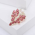 Alloy Flower Brooch Pin For Elegant Banquet Suit Accessories view 2