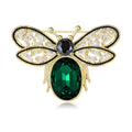 Alloy Zircon Bee Brooch Luxury Animal Lapel Pin For Suits view 1