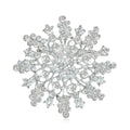 Alloy Rhinestone Flower Brooch For Women's Suits And Coats view 5
