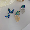 Fashion Alloy Rhinestone Hollow Colorful Butterfly Brooch Cartoon Style Women's Accessory view 4