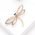 Alloy Cat Eye Dragonfly Brooch Pin For Women's Fashion Apparel view 3