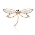 Alloy Cat Eye Dragonfly Brooch Pin For Women's Fashion Apparel view 5