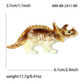 Alloy Cartoon Triceratops Brooch For Suit Collar And Scarf Buckle view 3