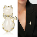 Alloy Cat Brooch Pin For Coats Cardigans And Scarves view 2