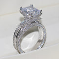 Vintage Elegant Fashion Wedding Ring For Women Versatile Valentines Day Gift view 1