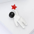 Alloy Enamel Astronaut Brooch For Cute Fashion Clothing Accessories view 2