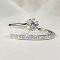 Japanese Agete Style Double Layer Open Ring For Women Lightweight Niche Minimalist Finger Jewelry view 2