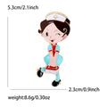 Alloy Enamel Nurse Brooch Pin For Medical Staff Uniforms view 5
