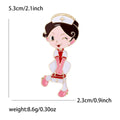 Alloy Enamel Nurse Brooch Pin For Medical Staff Uniforms view 2