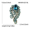 Antique Gold Royal Blue