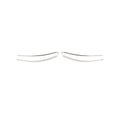 2026 New Alloy Geometric Line Ear Hook Earrings, Minimalist Style Metal Fashion Jewelry view 5