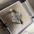 10x14mm Oval Zircon Statement Ring For Women, Large Stone Engagement Jewelry Accessory view 4