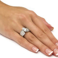 Full Pave Marquise Zircon Ring For Women, Elegant Party And Annual Meeting Jewelry view 4