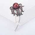 Alloy Pearl Dandelion Brooch Pin For Women's Fashion Apparel Decoration view 6