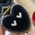 Mini Heart Zircon Stud Earrings For Women Micro Paved Tiny Sleep Friendly Ear Jewelry view 3