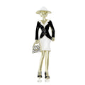 Alloy Enamel Handbag Lady Brooch Pin For Suit And Cardigan Decor view 5
