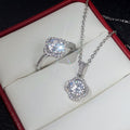 Fashion OL Four Leaf Clover Flower Jewelry Set Women's Valentine's Day Gift Accessories view 4