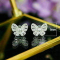 Sweet Bow Stud Earrings For Women Rhinestone Zircon Inlaid Student Ear Jewelry view 5