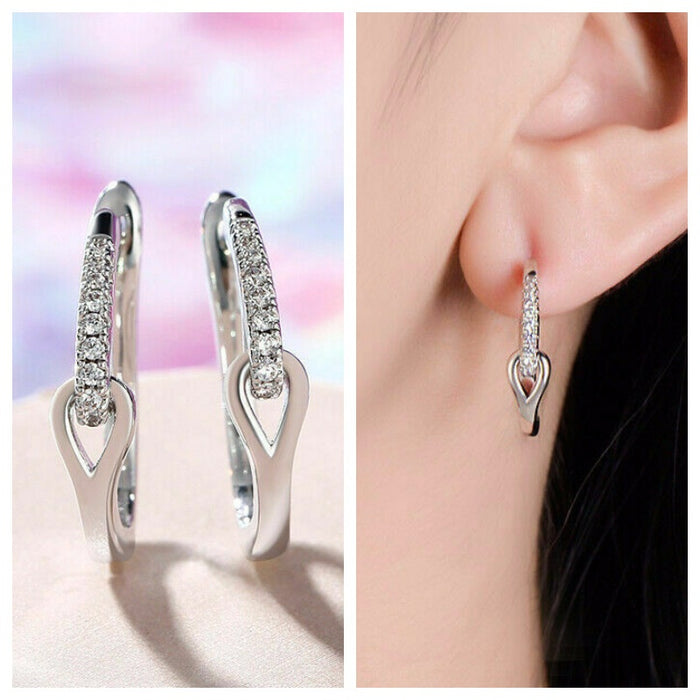 Niche Geometric Hoop Ear Cuffs, Stylish Korean Student Earrings, Versatile Fashion Ear Jewelry