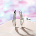 Niche Geometric Hoop Ear Cuffs, Stylish Korean Student Earrings, Versatile Fashion Ear Jewelry view 5