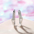 Niche Geometric Hoop Ear Cuffs, Stylish Korean Student Earrings, Versatile Fashion Ear Jewelry view 6