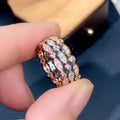 Trendy Polka Dot Women's Index Finger Ring Fashion Live Stream Style Statement Jewelry view 3